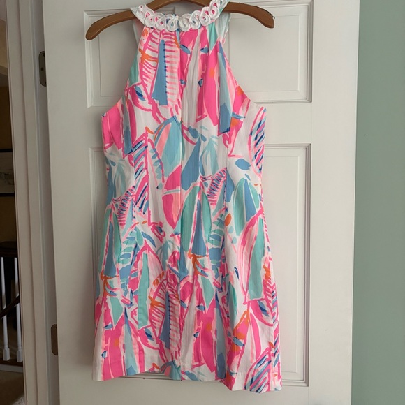 Lilly Pulitzer Lynn Shift Dress Out to Sea 10 Sailboats Summer Wedding - Picture 3 of 16
